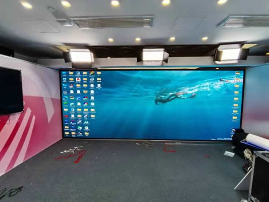 展廳用哪種LED顯示屏好？展廳大屏方案設(shè)計
